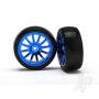 Traxxas Tyres And Wheels, Assembled Glued 12-Spoke (2 Pcs) (TRX7573R)