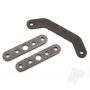 Traxxas Bulkhead Tie Bar, Front, Upper (1Pc) / Lower (2 Pcs) (Steel) (TRX8926)