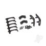 Traxxas Door Handles, Left & Right/ Trail Sights, Left & Right/ Trail Sight Retainers (2)/ 2.6X8 Bcs (4)/ 1.6X7 Bcs (Self-Tapping) (4) (Fits #9211 Body) (TRX9218)