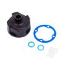 Traxxas Carrier, Differential / Differential Bushing (Metal) / O-Rings (2) / Ring Gear Gasket (TRX9581)