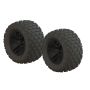 Arrma dBoots Fortress MT Tire Set Glued Blk (2)