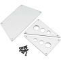 Axial Front Skid Plates Alum Silver (Z-AX30530)