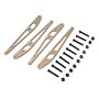 Axial Lower Link Plate Rear (4)  RBX10 (Z-AXI334000)