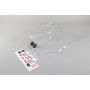 Losi Body Set  w/sticker sheet, Clear: DBXL-E (Z-LOS250018)