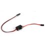 Losi HD On/Off Switch w/20AWG Wre&Gld PlatedPlugs5IVE-T (Z-LOSB0897)