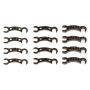 Team Associated TC7.2 FT Camber Link Mount Shims Graphite (AS31806)