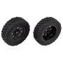 Team Associated Pro2 Lt10Sw Front Wheels & Tyres Mounted (AS72113)