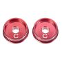 Corally Alum. Lower Arm Cap SSx12 C 2.0mm 2 Pcs (C-00100-021)
