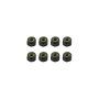 Core RC M4 Nyloc Nuts Steel - pk8 (CR463)