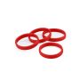 jConcepts RM2 Red Hot Tyre Bands - Red (JC8135)