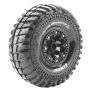 Louise RC CR-Ardent 1:10 Super Soft Black Hex 12mm (L-T3237VB)
