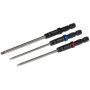 MIP Speed Tip Ball End Hex Driver Wrench Set, Gen 2 - 2.0,2.5,3.0mm (MIP9616)