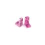 Schumacher Servo Mounts; Lay Down-Purple Chrome