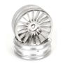 Schumacher Chrome Front Wheels - GTR (pr)