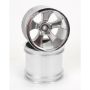 Schumacher Chrome Wheel; 5 Spoke - XTR (pr)