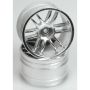Schumacher Chrome Wheel; 12 Spoke - Havoc  (pr)