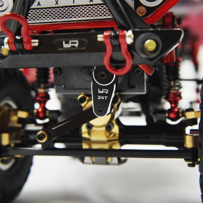 Yeah Racing Aluminium 24T Servo Horn For Axial SCX24 (AXSC-084)