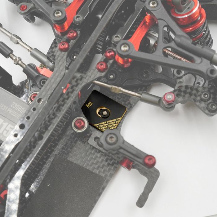 Yeah Racing 1:10 Adjustable Brass Chassis Balancing Weights 10g 2pcs (YA-0724BK)