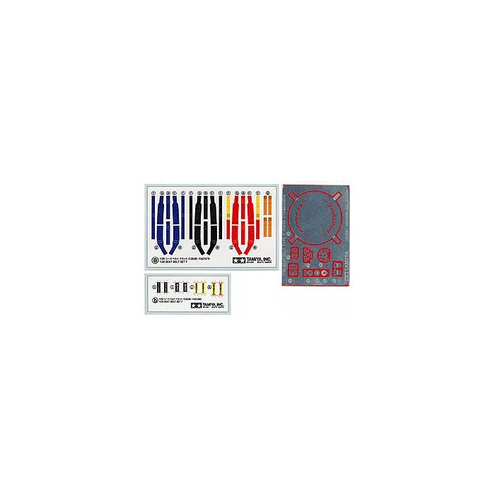 1/20 Tamiya F1 Seat Belt Set F 1990s 1/20 Tamiya F1 Seat Belt Set F 1990s