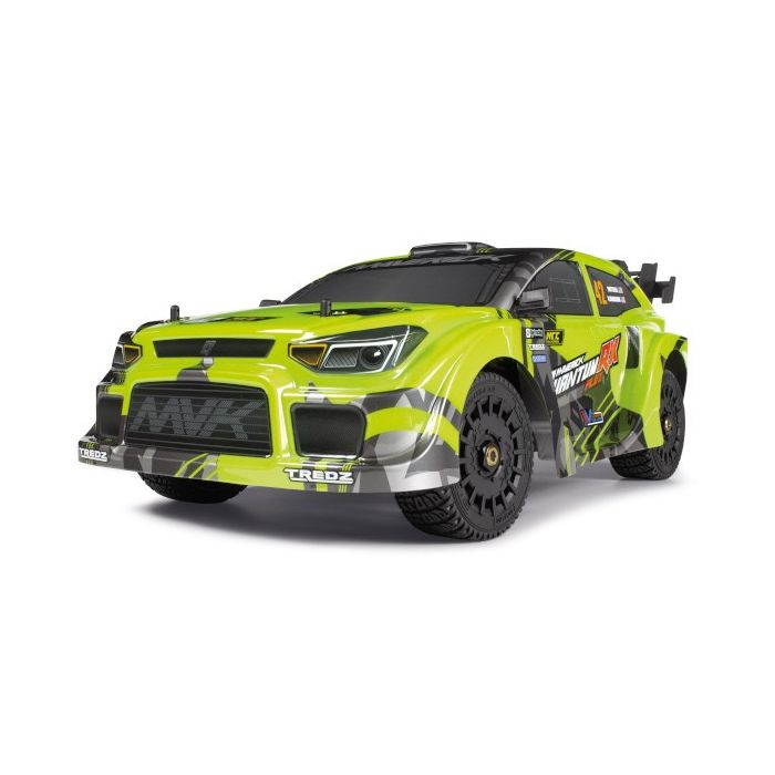 Maverick QuantumRX Rally Car Body - Fluoro Green (MV150364) Maverick QuantumRX Rally Car Body - Fluoro Green (MV150364)