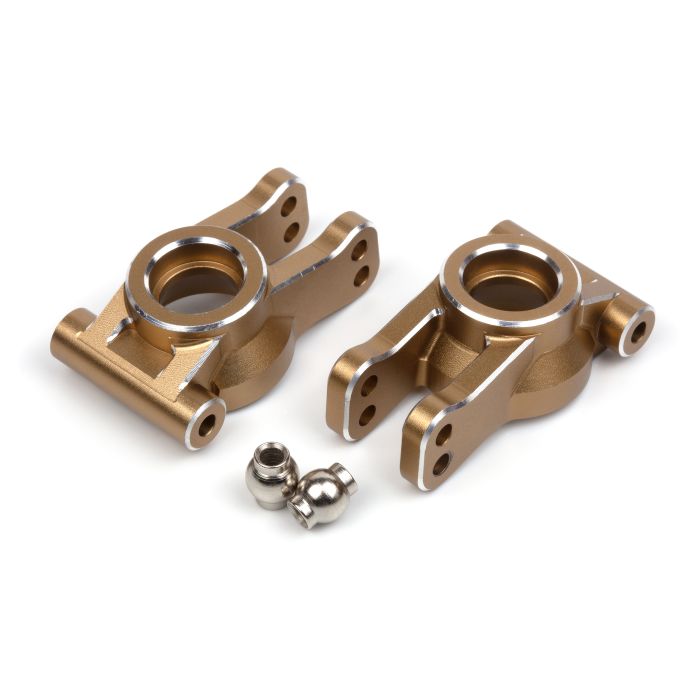Maverick Aluminium Rear Hub Set (Gold/2pcs) (MV150487) Maverick Aluminium Rear Hub Set (Gold/2pcs) (MV150487)