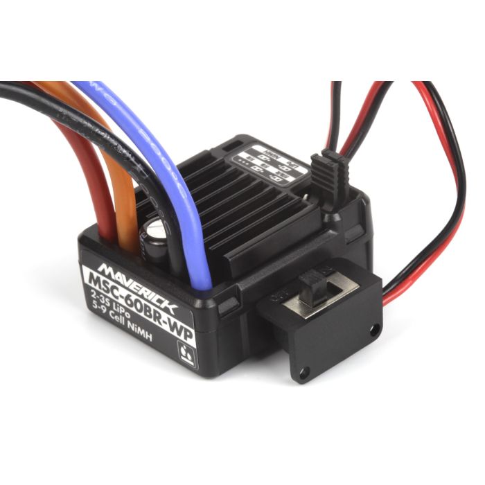 Maverick MSC-60Br-Wp Waterproof ESC With XT60 Plug 60A (MV150624) Maverick MSC-60Br-Wp Waterproof ESC With XT60 Plug 60A (MV150624)