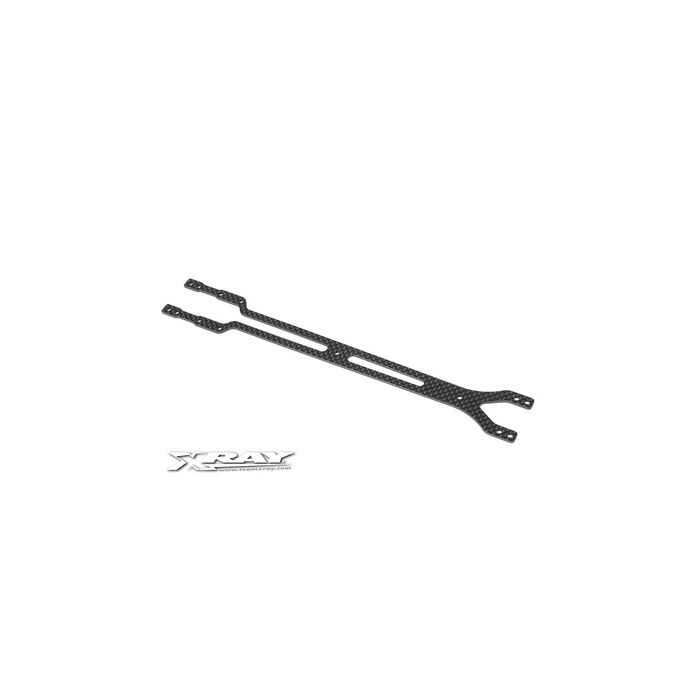 Xray T4 Upper Deck 2.0mm Graphite (XR301195)