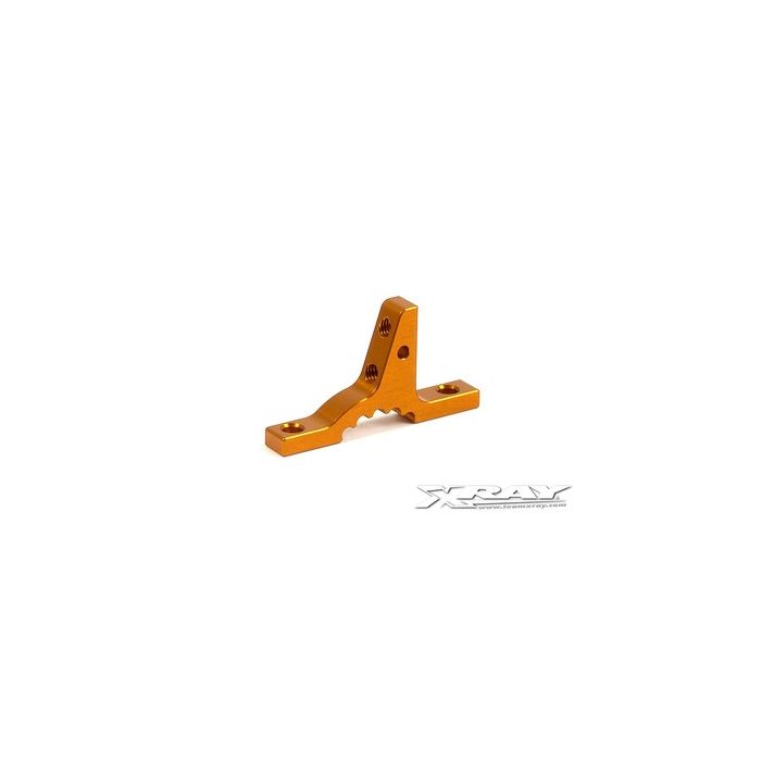 Xray T3 Alu Upper Clamp For Bulkheads - Orange (XR302024-O)