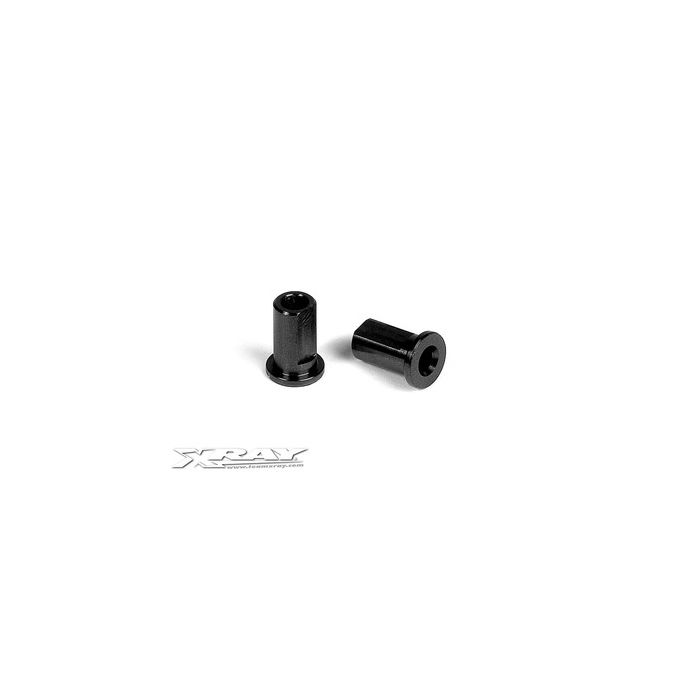 Xray Alu Nut For Susp. Holder - Black (2) (XR302033-K) Xray Alu Nut For Susp. Holder - Black (2) (XR302033-K)