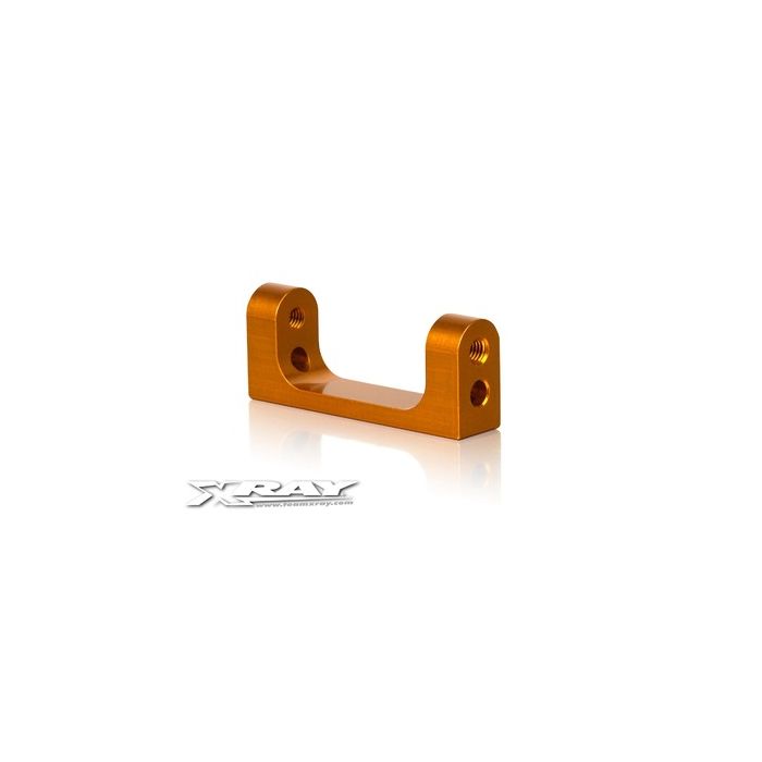 Xray T3 Alu Lower Rear Suspension 1-Piece Holder - Orange (XR302048-O) Xray T3 Alu Lower Rear Suspension 1-Piece Holder - Orange (XR302048-O)