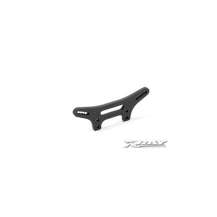 Xray Shock Tower Front - Graphite 3.0mm (XR302086)