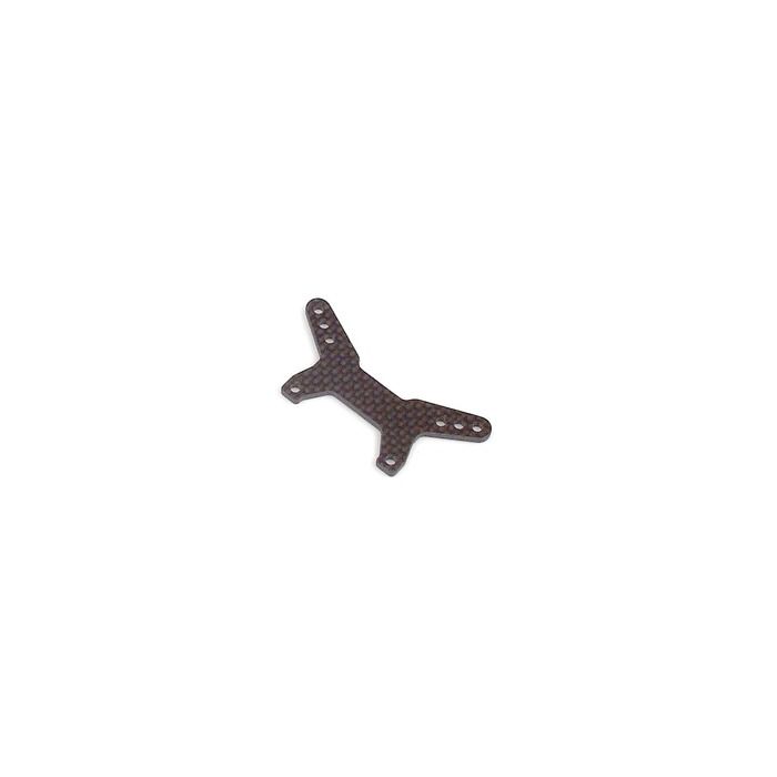 Xray Shock Tower Front - 2.5 mm Graphite - CNC Machined (XR302090)