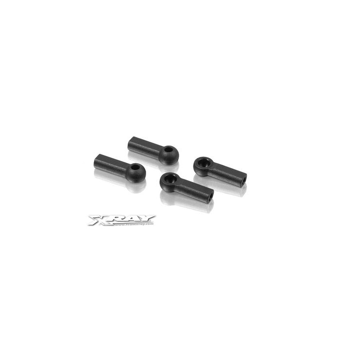 Xray Composite Ball Joint 4.9mm - Closed With Hole (4) (XR302665) Xray Composite Ball Joint 4.9mm - Closed With Hole (4) (XR302665)