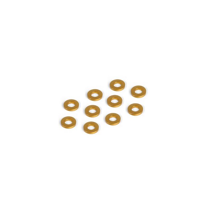 Xray Alu Shim 3X6X1.0mm - Orange (10) (XR303122-O) Xray Alu Shim 3X6X1.0mm - Orange (10) (XR303122-O)