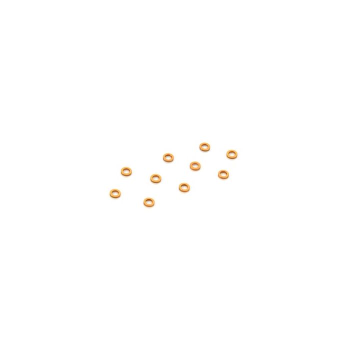 Xray Alu Shim 3X5X1.0mm - Orange (10) (XR303141-O) Xray Alu Shim 3X5X1.0mm - Orange (10) (XR303141-O)