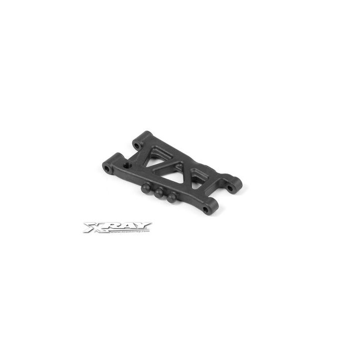 Xray Rear Suspension Arm - Graphite - 1-Hole (XR303167) Xray Rear Suspension Arm - Graphite - 1-Hole (XR303167)
