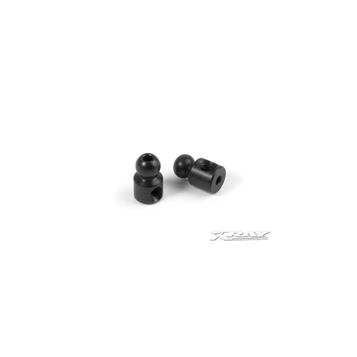 Xray Alu 4.9mm Ball End - Black (2) (XR303431-K) Xray Alu 4.9mm Ball End - Black (2) (XR303431-K)