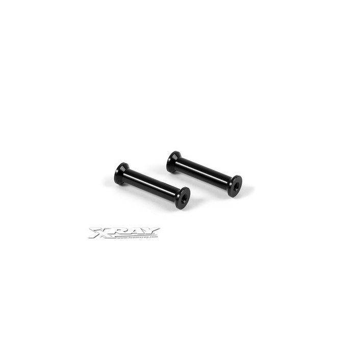 Xray T3 Alu Low Top Deck Mount - Black (2) (XR306515-K) Xray T3 Alu Low Top Deck Mount - Black (2) (XR306515-K)