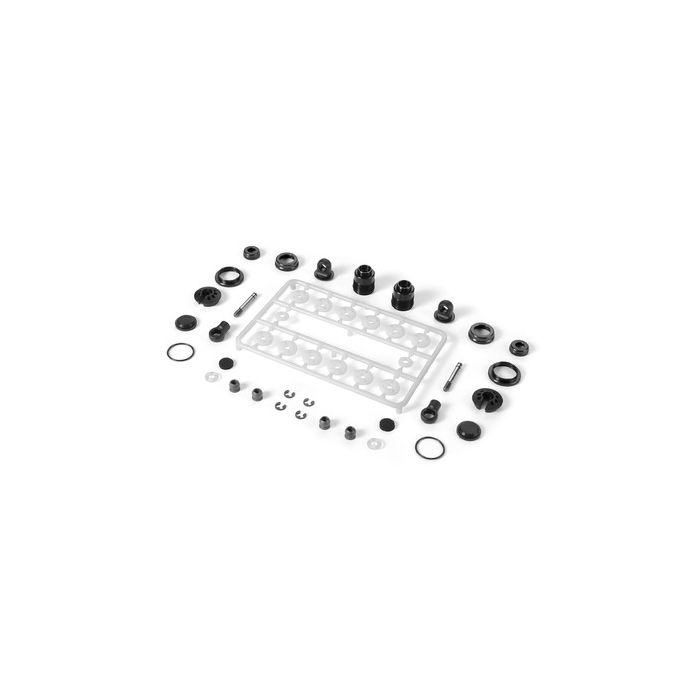 Xray ULP Alu Shock Absorber-Set - Black - V2 (2) (XR308308-K) Xray ULP Alu Shock Absorber-Set - Black - V2 (2) (XR308308-K)