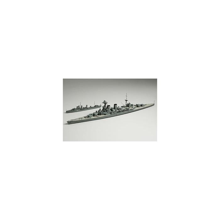 1/700 Tamiya 1/700 Hood & E Class Destroyer 1/700 Tamiya 1/700 Hood & E Class Destroyer