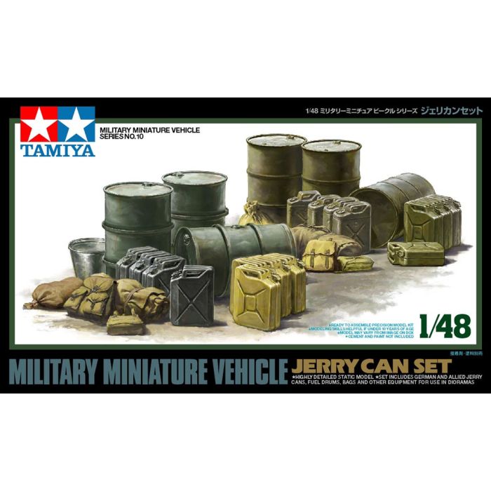 1/48 Tamiya Jerry Can Set (THC32510) 1/48 Tamiya Jerry Can Set (THC32510)