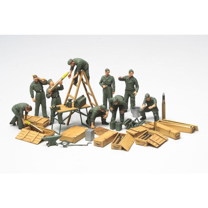 1/48 Tamiya WWII German Tank Crew (THC32547) 1/48 Tamiya WWII German Tank Crew (THC32547)