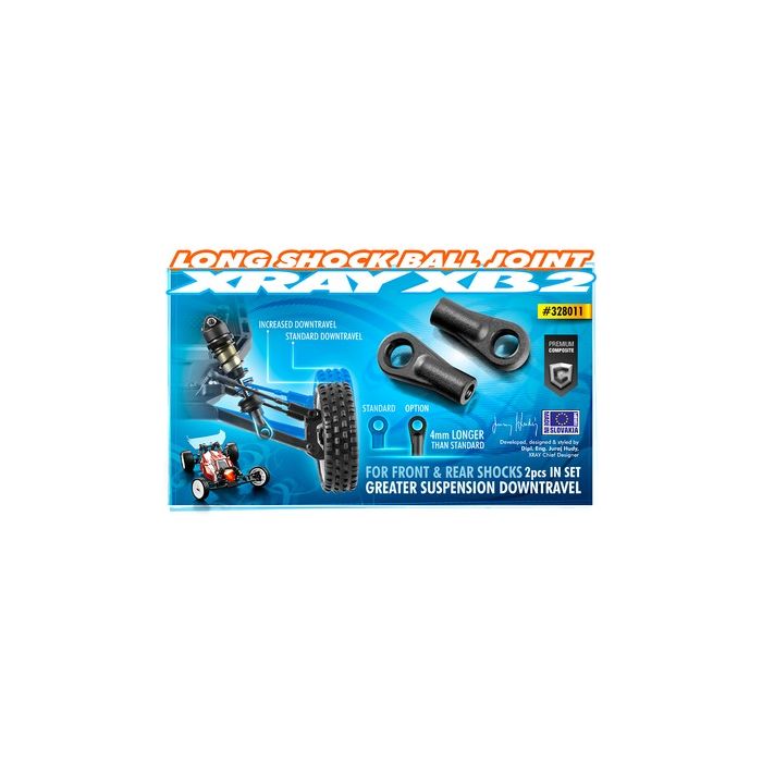 Xray Shock Ball Joint 21mm (2) (XR328011) Xray Shock Ball Joint 21mm (2) (XR328011)