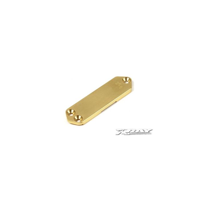 Xray Brass Chassis Weight Front 25G (XR331180) Xray Brass Chassis Weight Front 25G (XR331180)