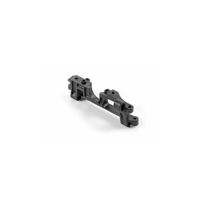 Xray Composite Lower & Upper Bulkhead Front Left For Wire Anti-Roll Bar - V2 (XR332023)