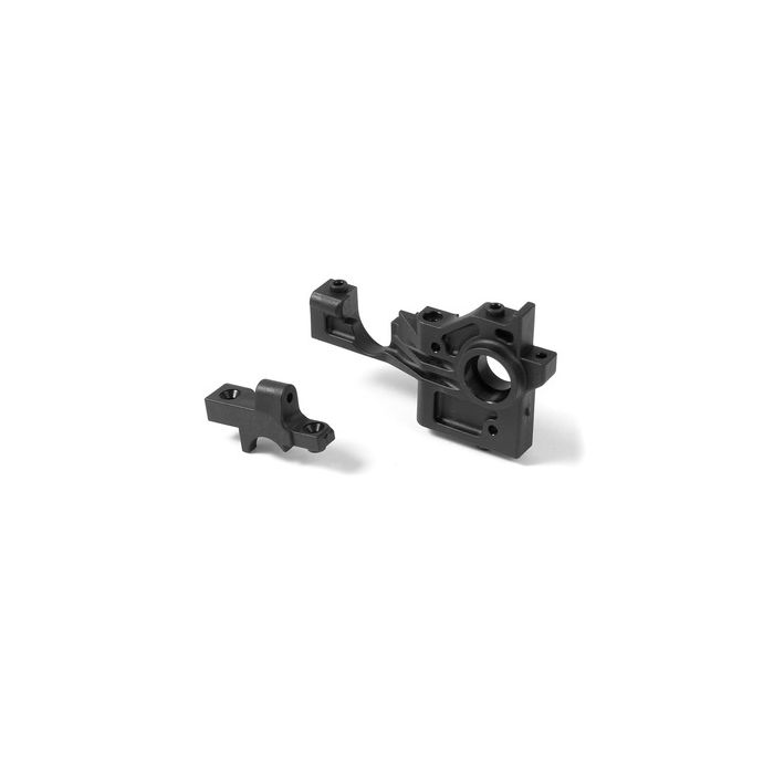 Xray Composite Lower & Upper Bulkhead Rear Right - Extra Roll Center (XR333011) Xray Composite Lower & Upper Bulkhead Rear Right - Extra Roll Center (XR333011)