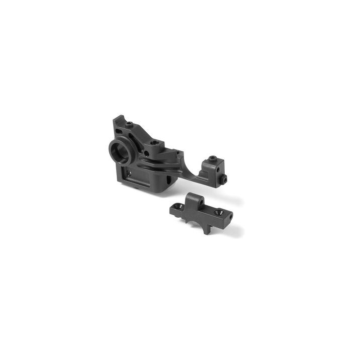 Xray Composite Lower & Upper Bulkhead Rear Left - Extra Roll Center (XR333021)