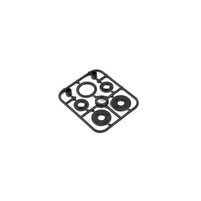Xray Composite Belt Pulley Cover Set (XR335800) Xray Composite Belt Pulley Cover Set (XR335800)