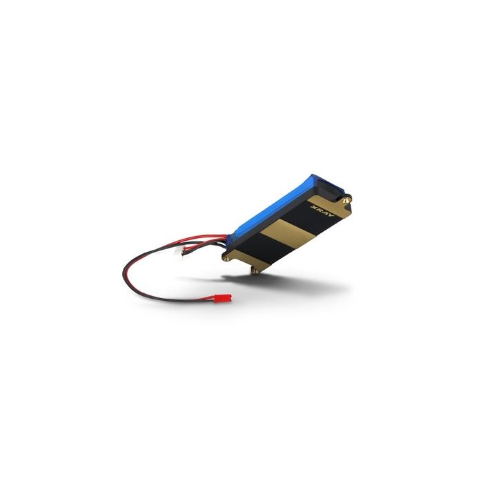 Xray Brass Battery Plate For Lipo Batteries - V2 (XR336156) Xray Brass Battery Plate For Lipo Batteries - V2 (XR336156)