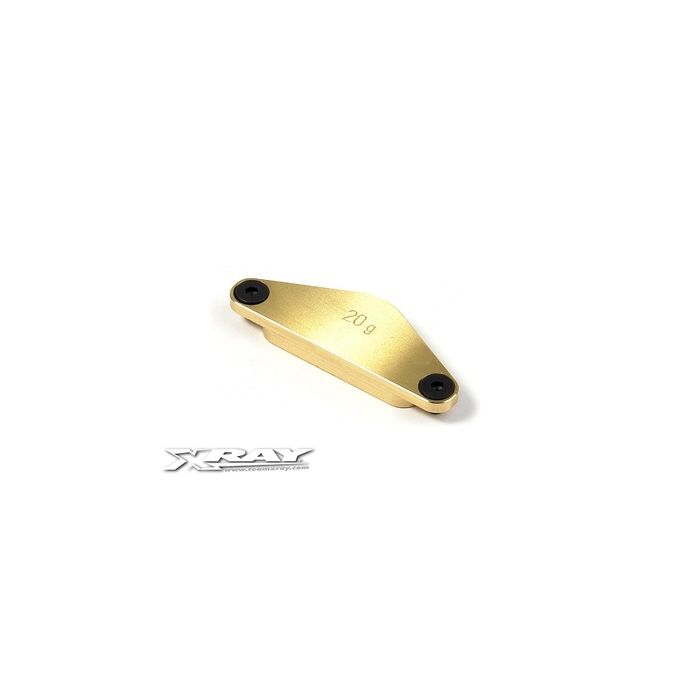 Xray Brass Chassis Weight Rear 20G (XR341183) Xray Brass Chassis Weight Rear 20G (XR341183)